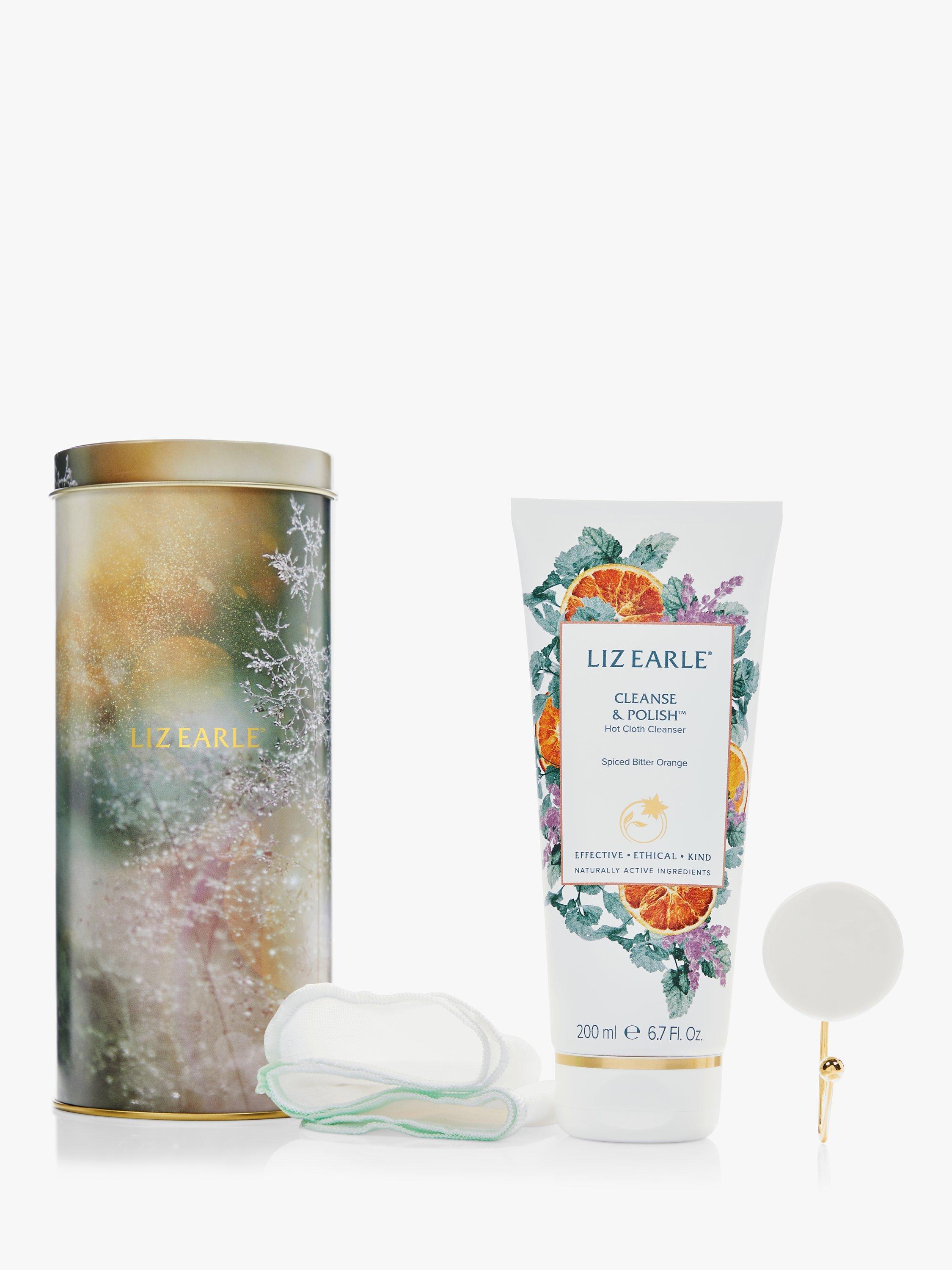 Liz Earle Cleanse & Polish Hot Cloth Cleanser Spiced Bitter Orange Gift Set