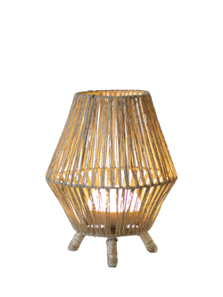 Newgarden Sisine 30 Wireless Outdoor Table Lamp, Natural, Natural