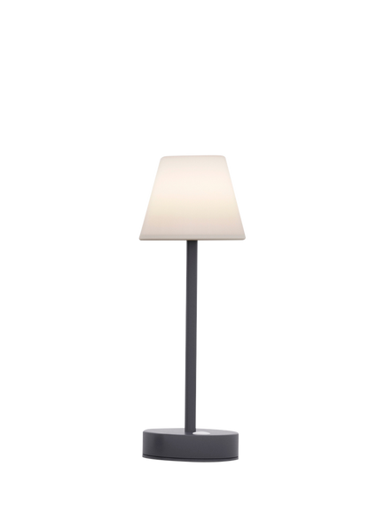 Newgarden Lola Slim 30 Wireless Outdoor Table Lamp, Anthracite