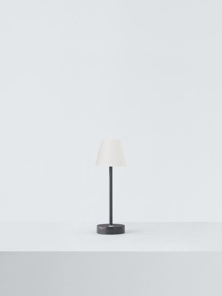 Newgarden Lola Slim 30 Wireless Outdoor Table Lamp - view 2, Anthracite