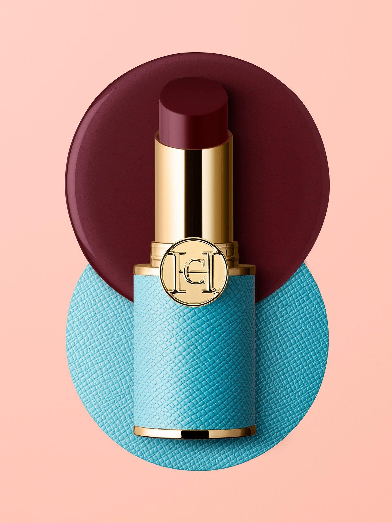 Product image 2 of 12, which shows Carolina Herrera Mini Tint Lip Balm Refill, 001 Black Delight