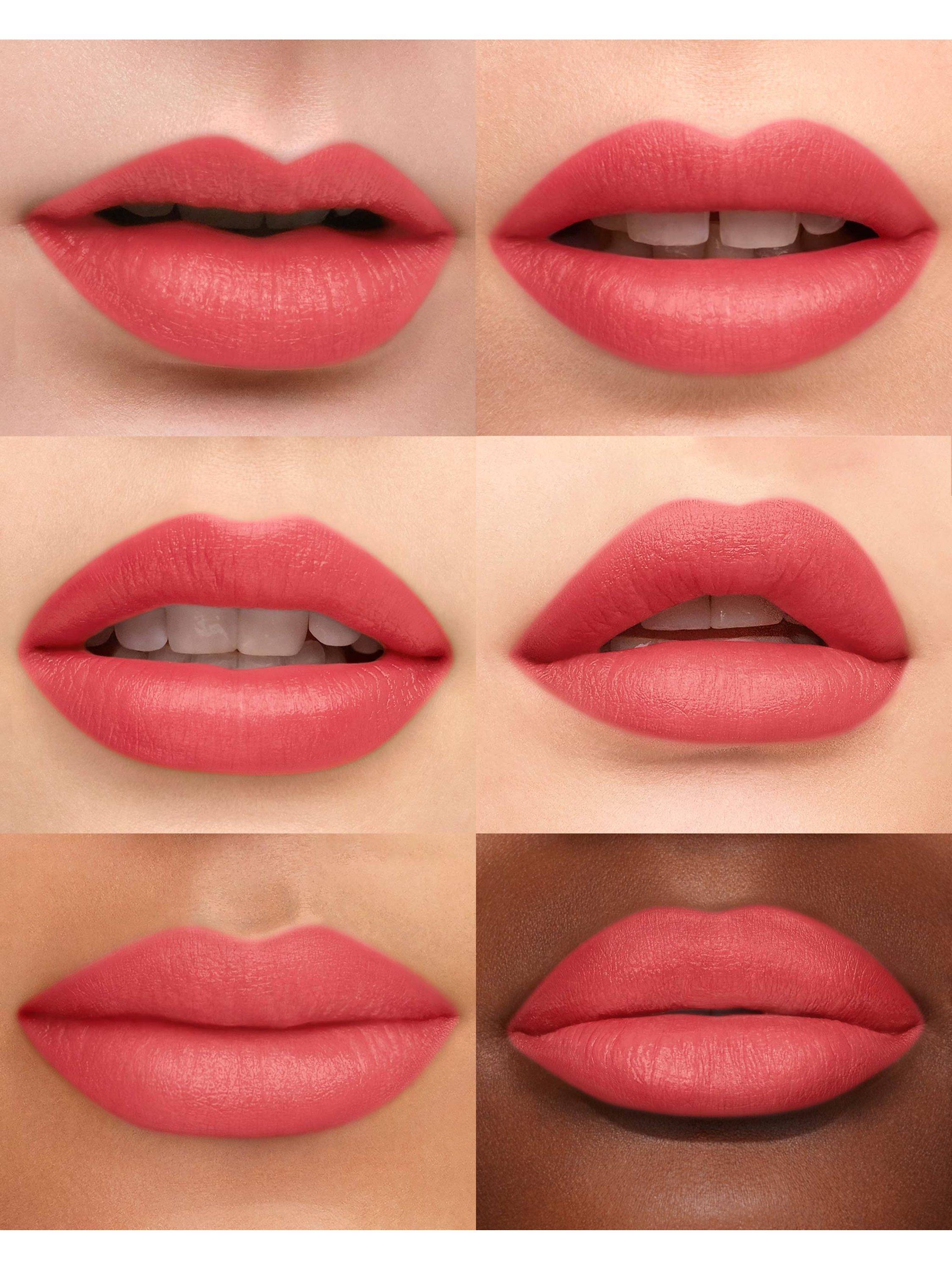Product image 4 of 12, which shows Carolina Herrera Nude Couture Blur Matte Lipstick Refill, 771 Hot Nude