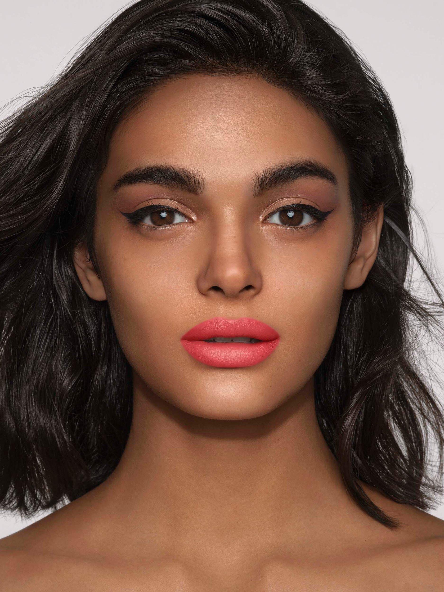 Product image 8 of 12, which shows Carolina Herrera Nude Couture Blur Matte Lipstick Refill, 771 Hot Nude