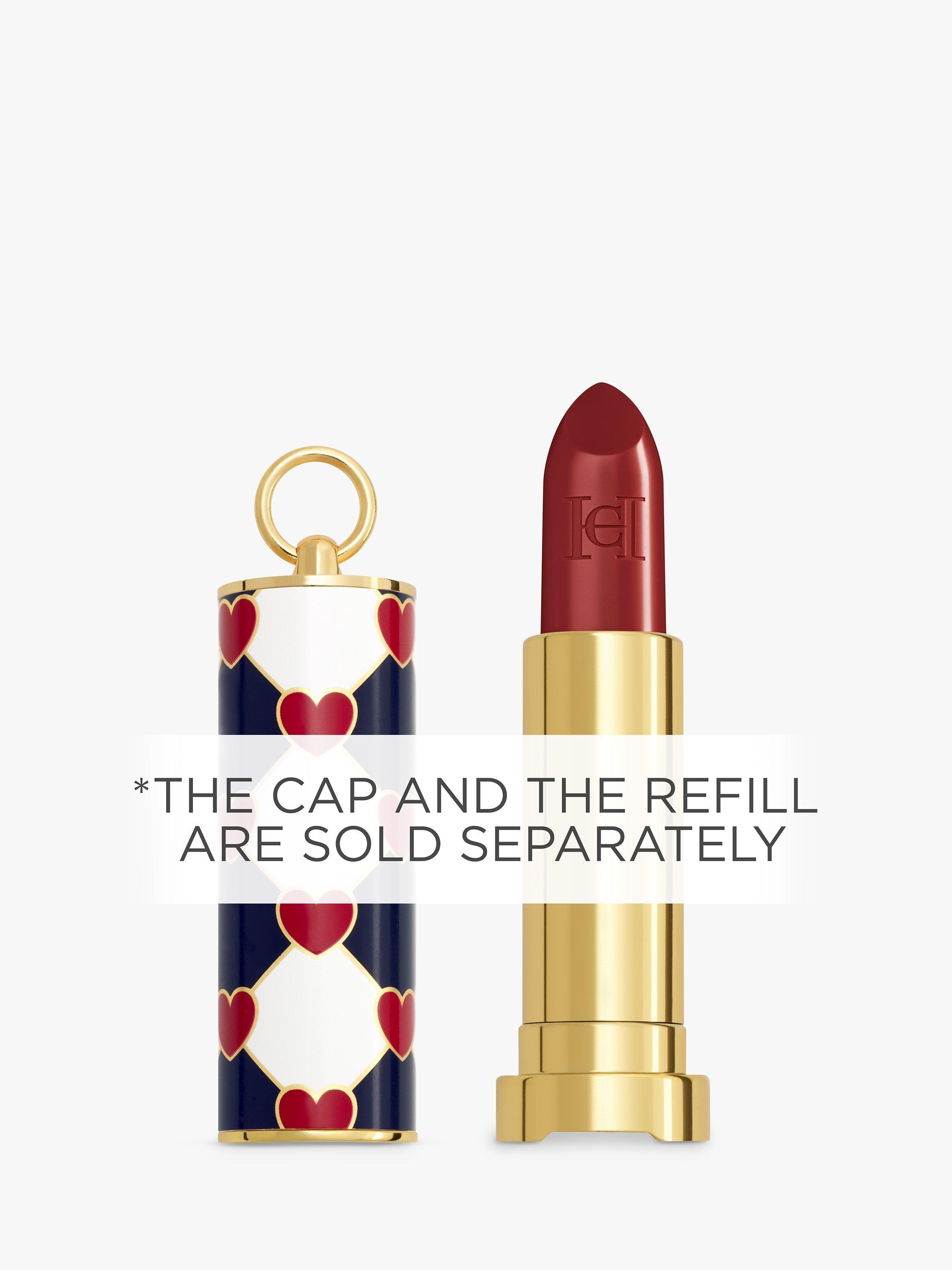 Product image 2 of 3, which shows Carolina Herrera The Lipstick Cap, Lovewins