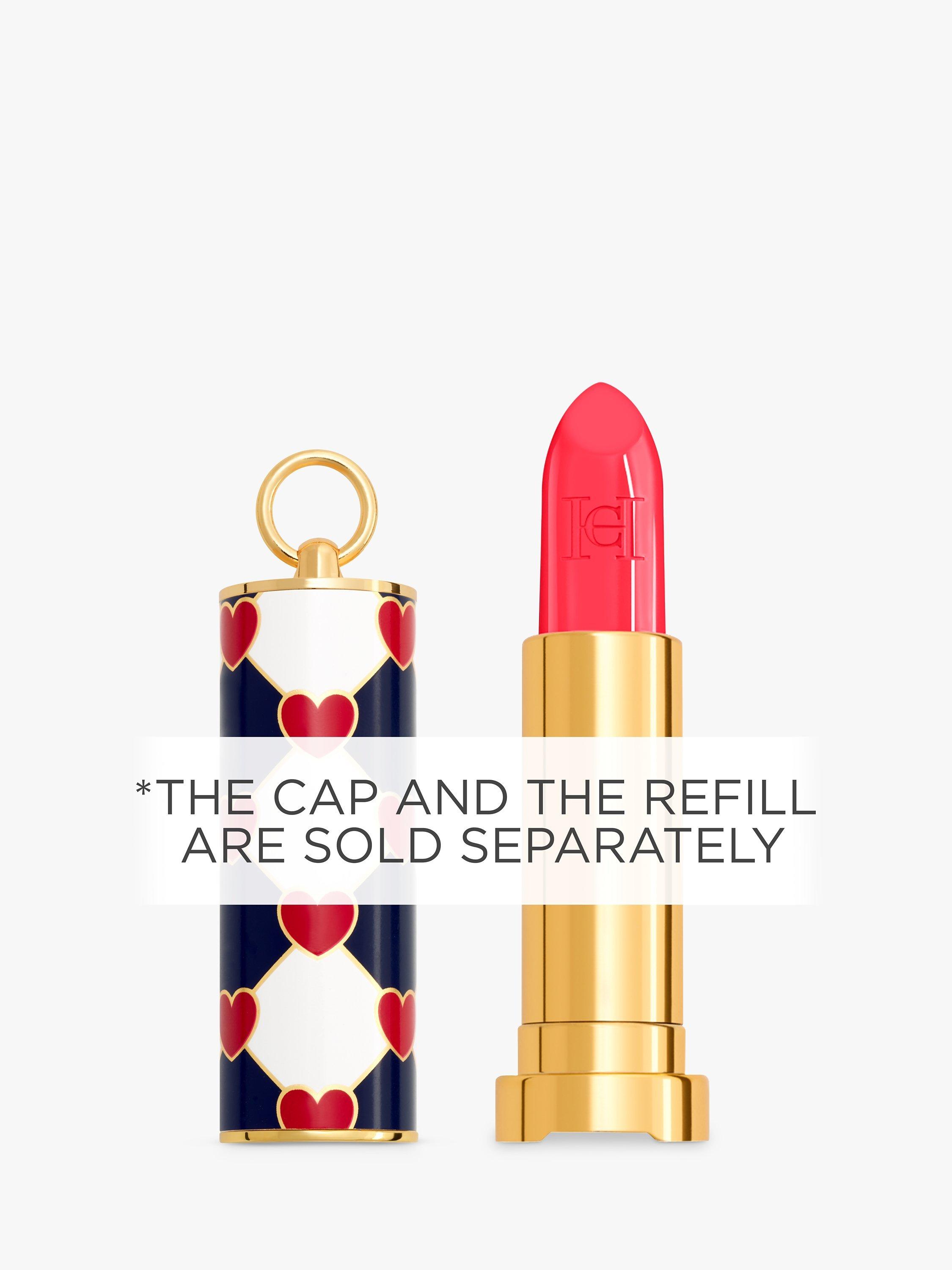 Product image 2 of 7, which shows Carolina Herrera Fabulous Kiss Lipstick Sheer Refill, 171 Rosy Date