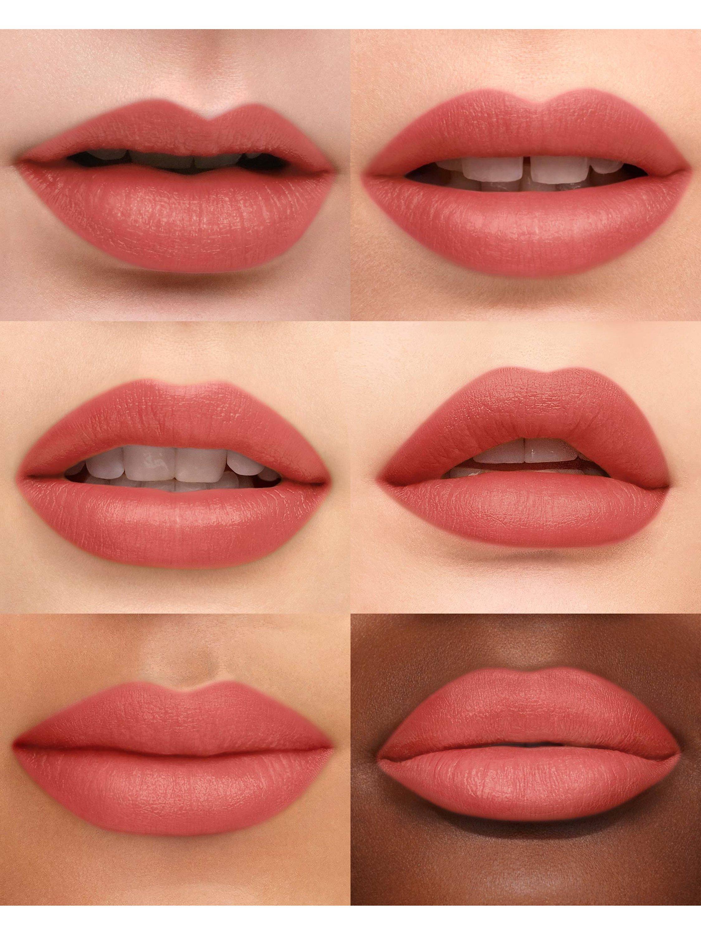 Product image 4 of 12, which shows Carolina Herrera Nude Couture Blur Matte Lipstick Refill, 740 Nude Cashmere