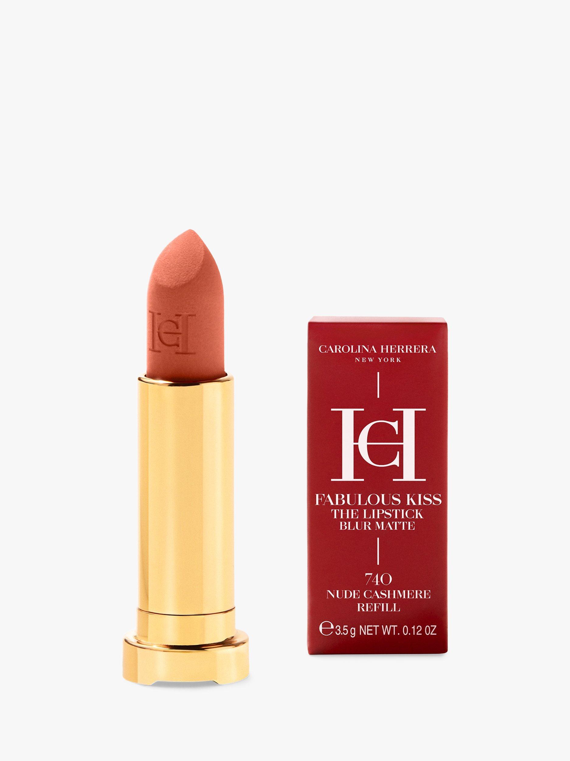 Product image 5 of 12, which shows Carolina Herrera Nude Couture Blur Matte Lipstick Refill, 740 Nude Cashmere