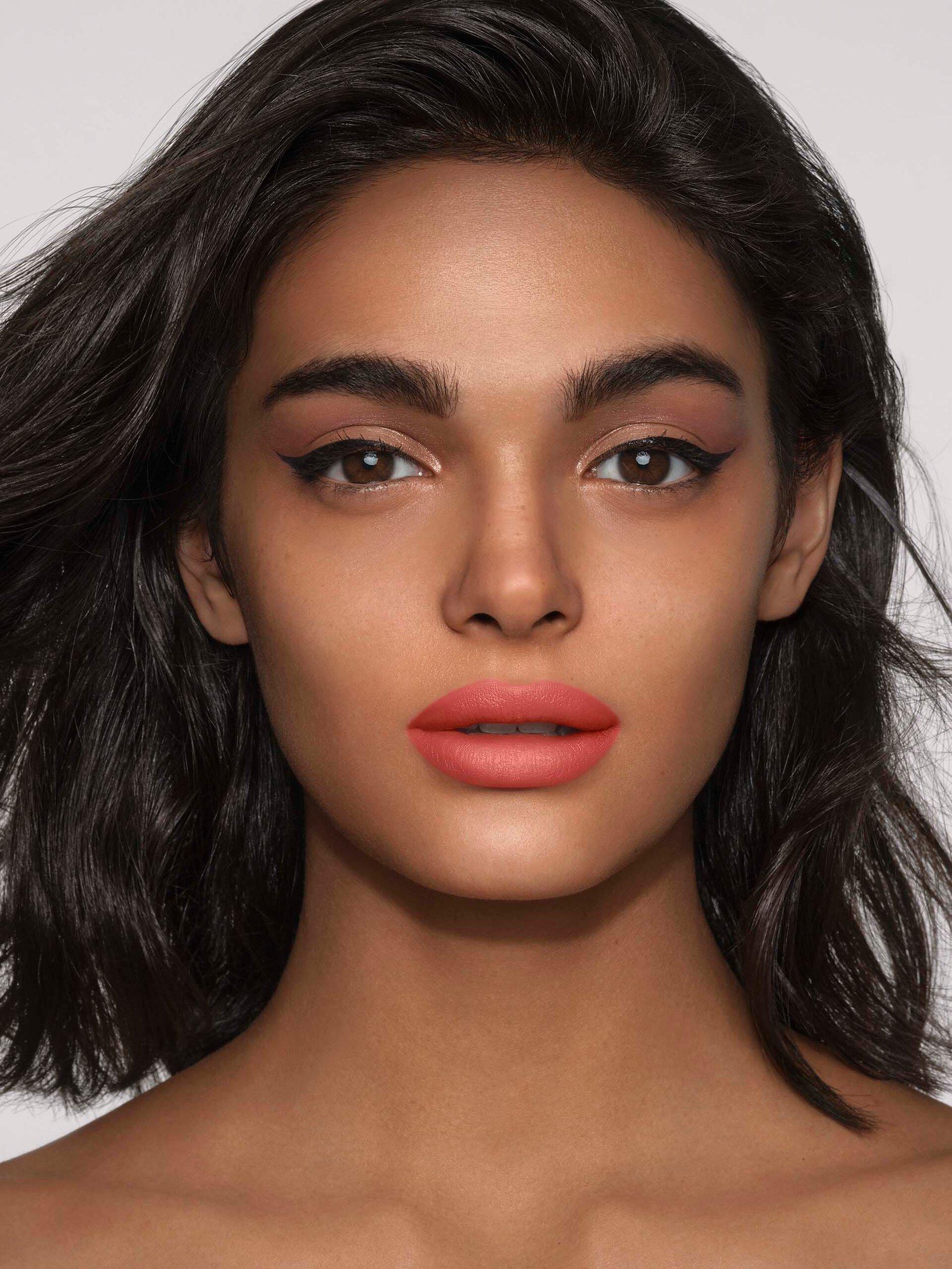 Product image 8 of 12, which shows Carolina Herrera Nude Couture Blur Matte Lipstick Refill, 740 Nude Cashmere