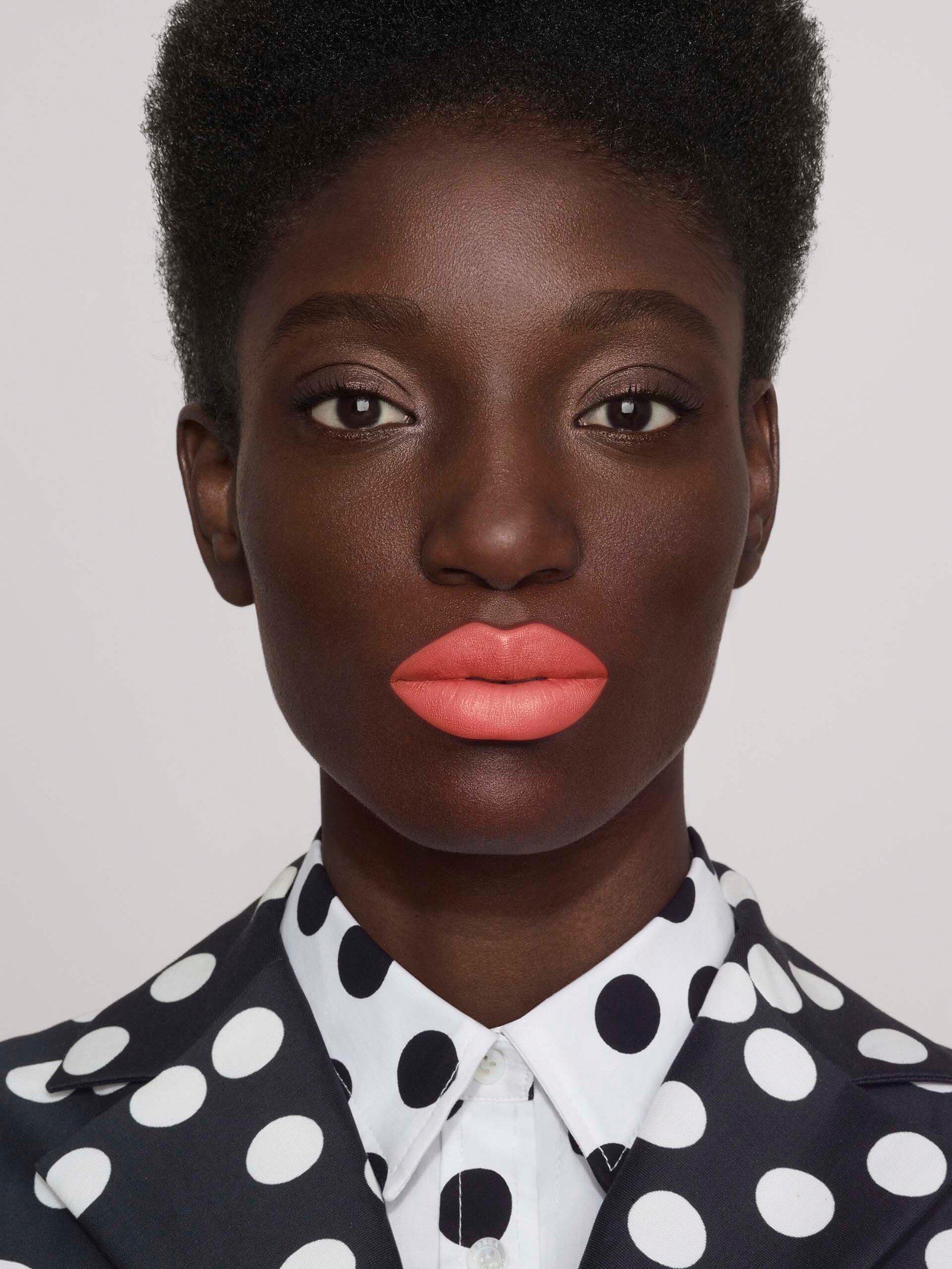 Product image 11 of 12, which shows Carolina Herrera Nude Couture Blur Matte Lipstick Refill, 740 Nude Cashmere