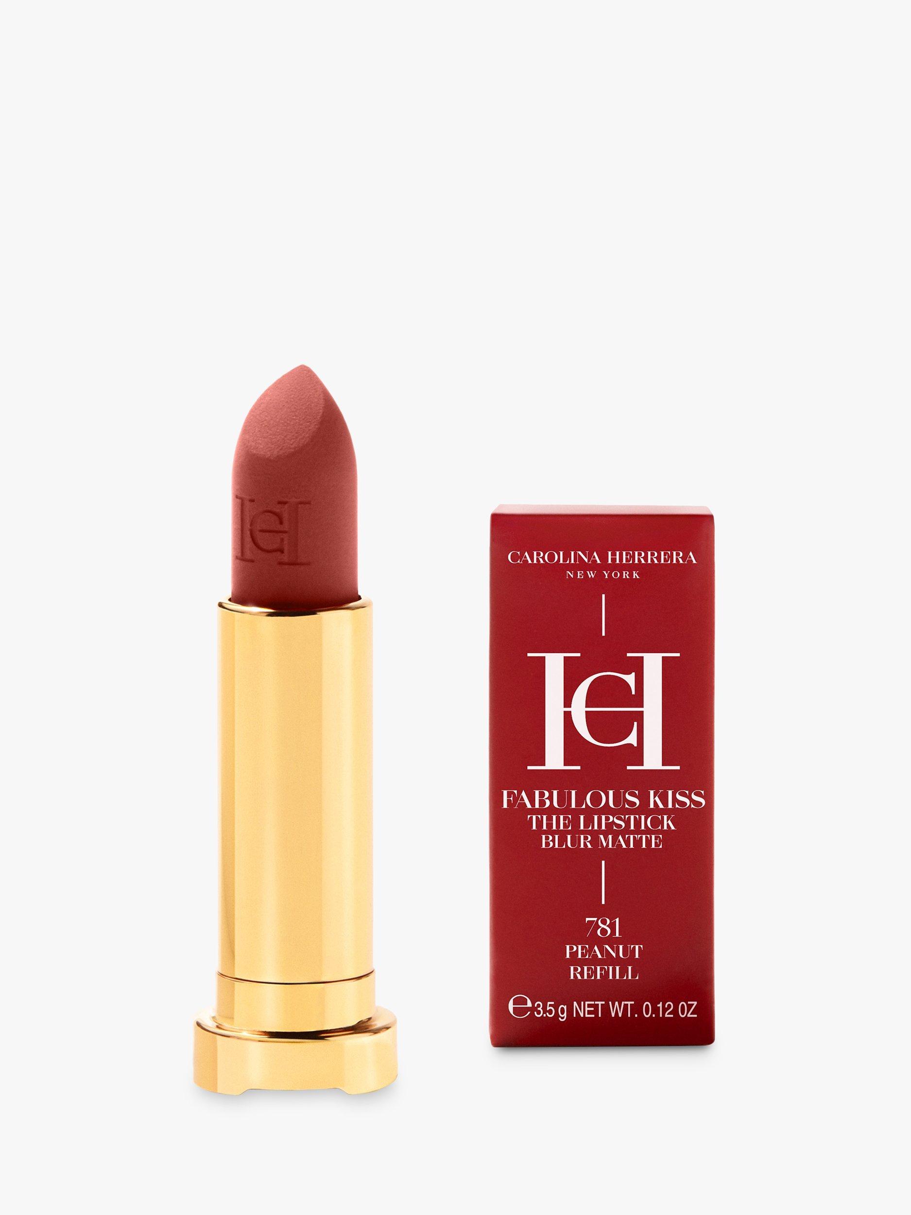 Product image 5 of 12, which shows Carolina Herrera Nude Couture Blur Matte Lipstick Refill, 781 Peanut