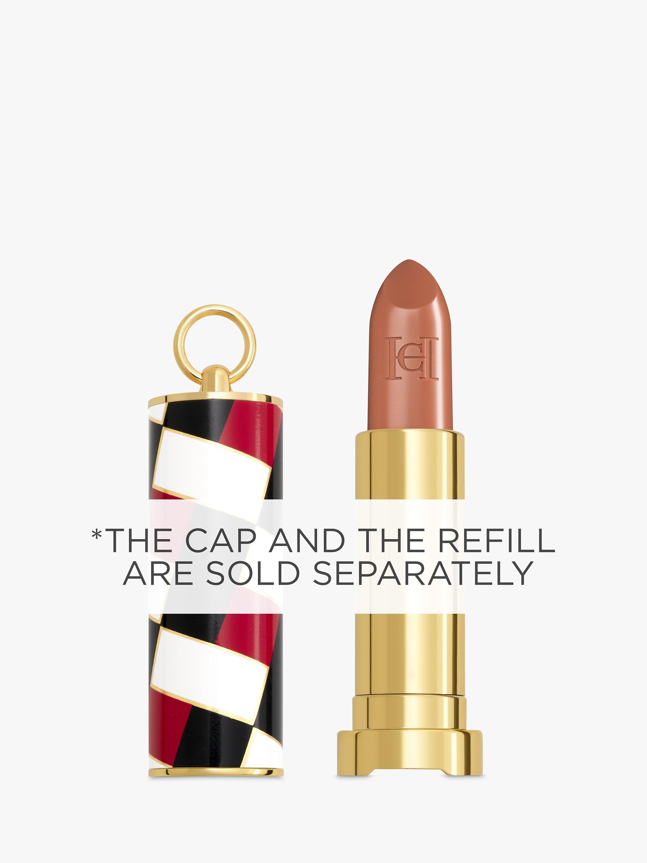 Product image 5 of 8, which shows Carolina Herrera Fabulous Kiss Lipstick Satin Refill, 341 Nude Minimal