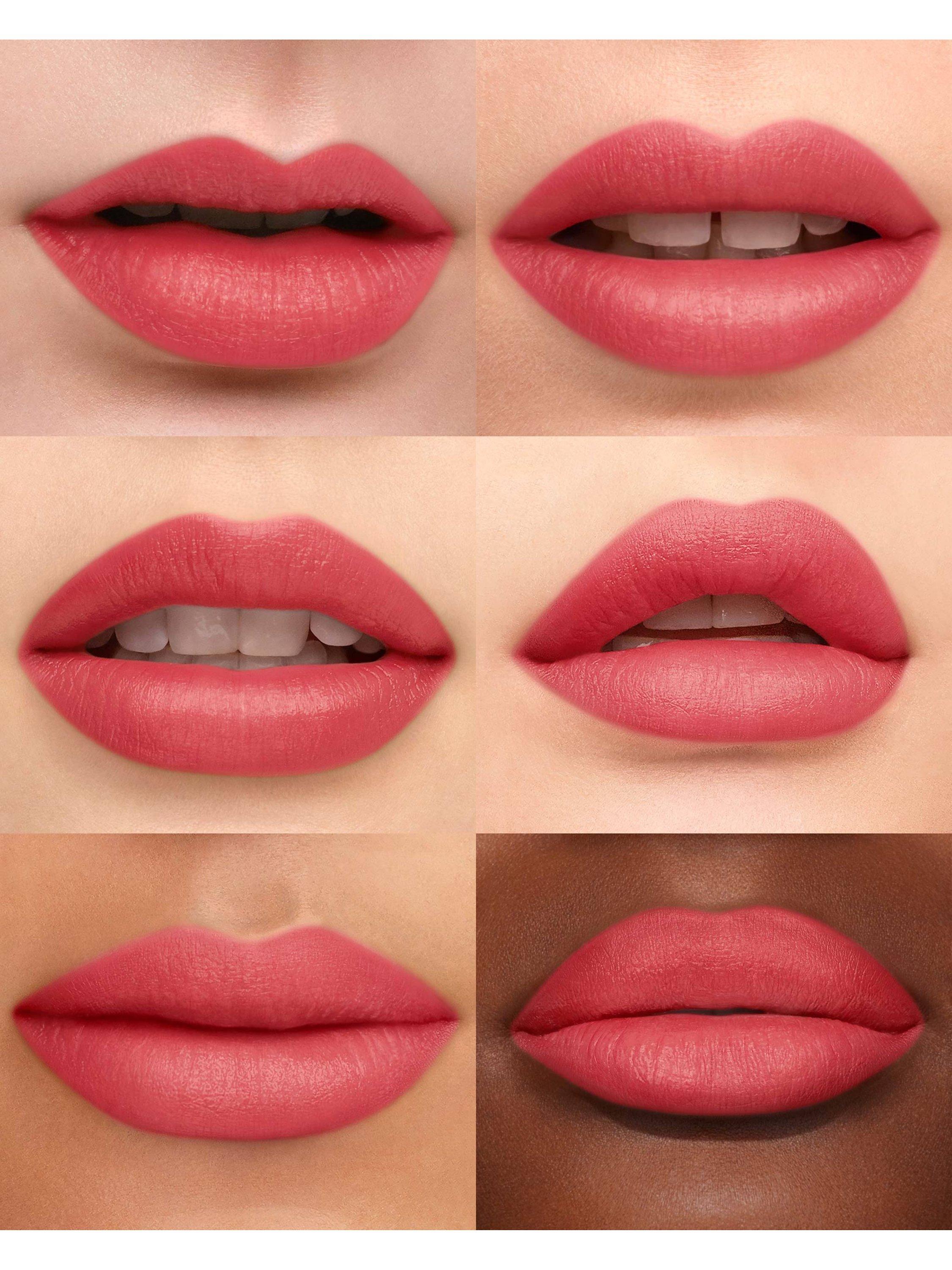 Product image 4 of 12, which shows Carolina Herrera Nude Couture Blur Matte Lipstick Refill, 772 Slay Nude