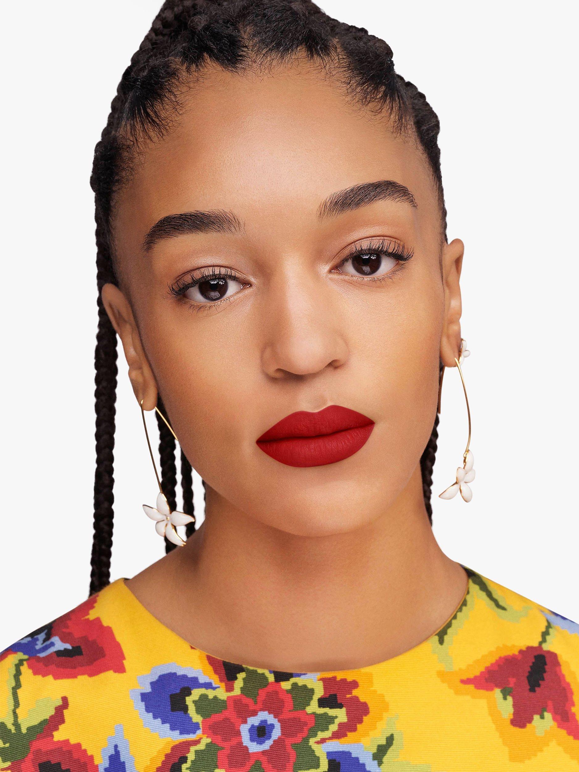 Product image 7 of 8, which shows Carolina Herrera Fabulous Kiss Lipstick Matte Refill, 412 Polka Red