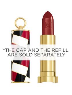 Carolina Herrera The Lipstick Cap - view 2, Red Tartan