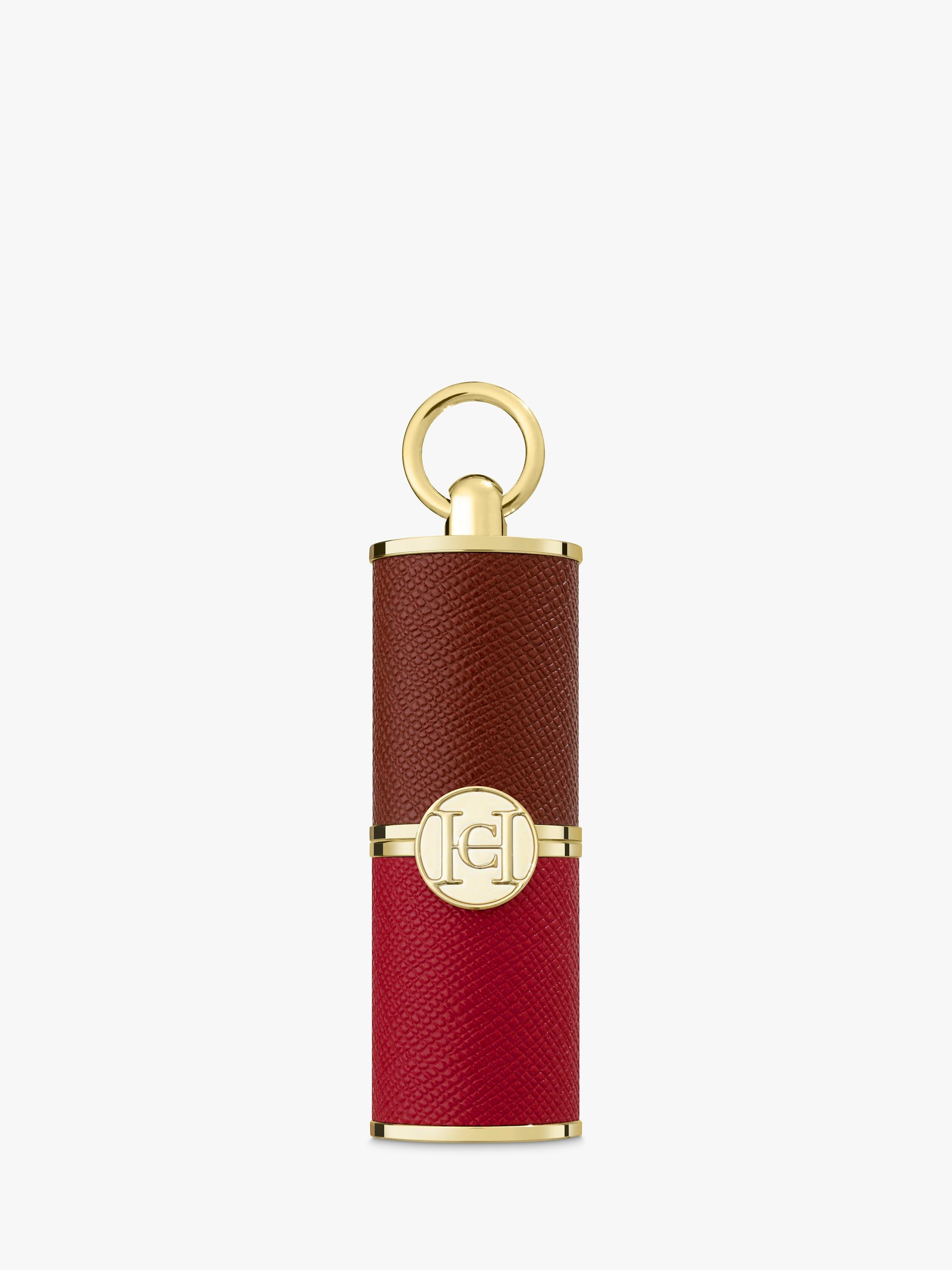 Product image 1 of 3, which shows Carolina Herrera Mini Tint Lip Balm Full Case, Burgundy/Red