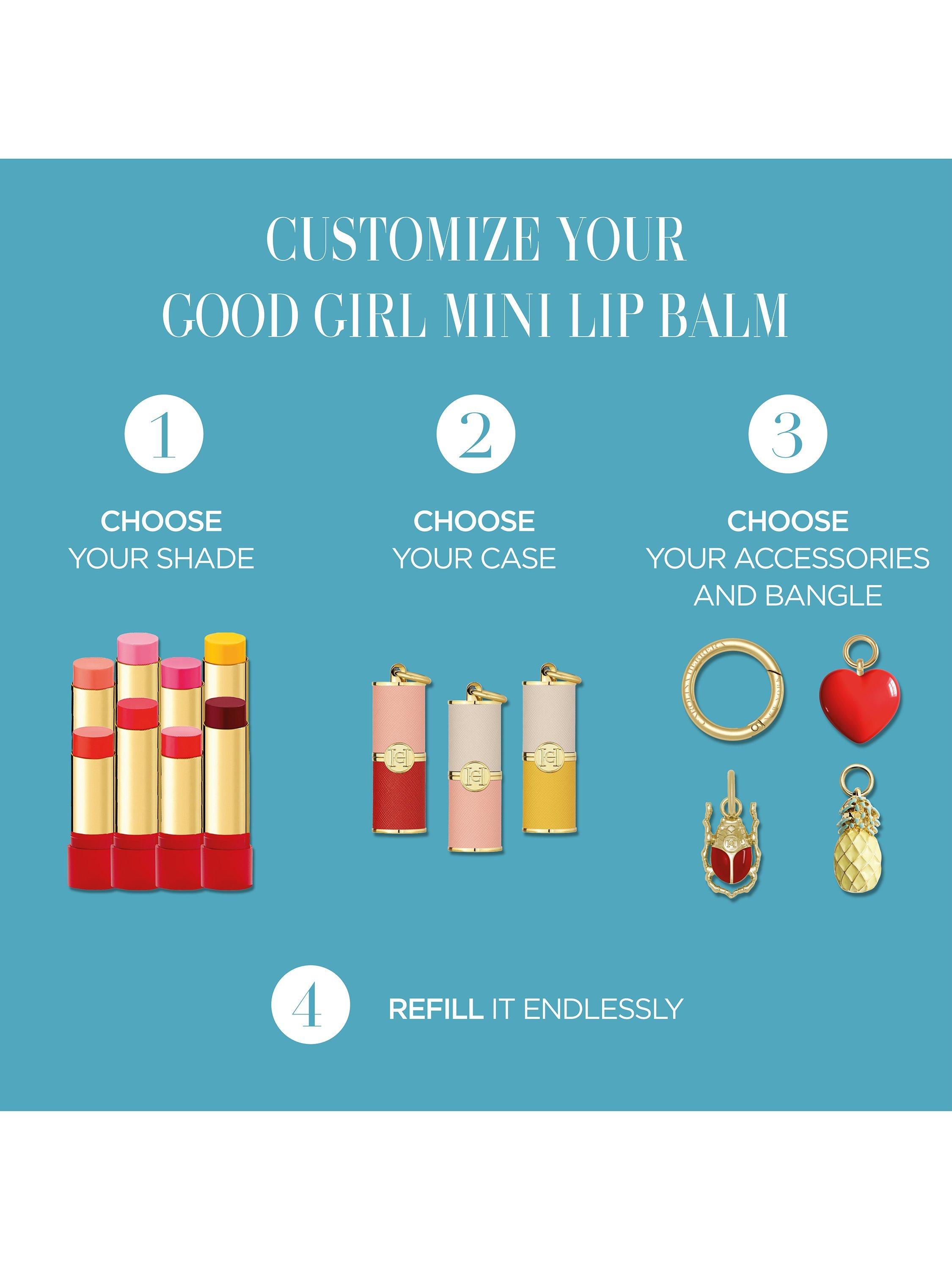 Product image 2 of 12, which shows Carolina Herrera Mini Tint Lip Balm Refill, 004 Pink Mania