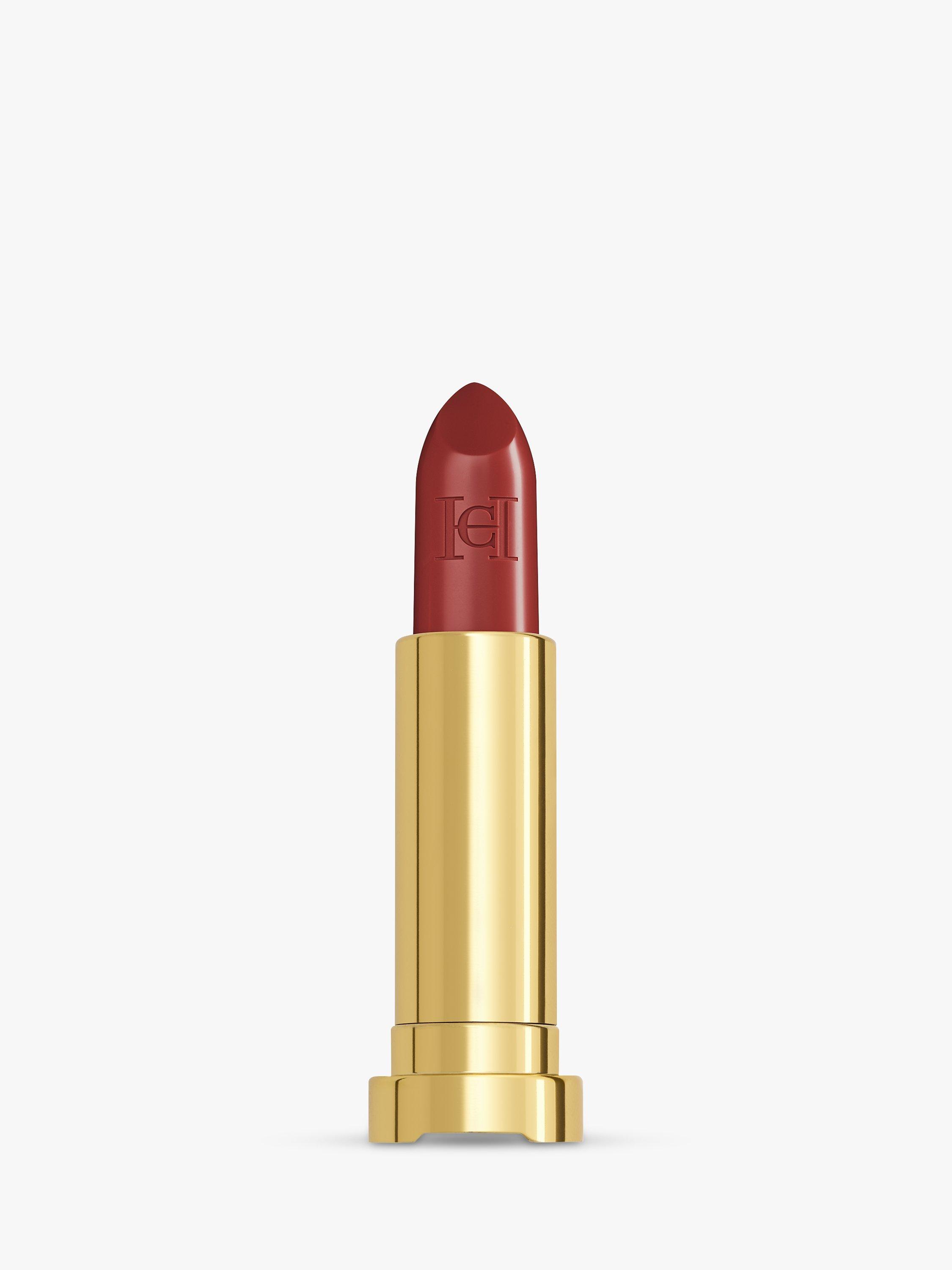 Product image 1 of 8, which shows Carolina Herrera Fabulous Kiss Lipstick Satin Refill, 342 Moka Craze