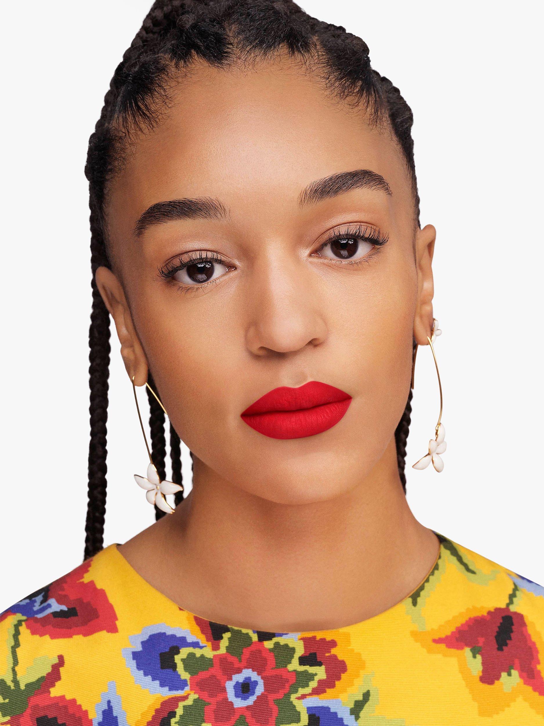Product image 7 of 8, which shows Carolina Herrera Fabulous Kiss Lipstick Matte Refill, 410 Red Alegria