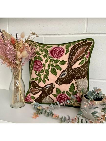 Bothy Threads English Roses Tapestry Cushion Kit - view 2, 