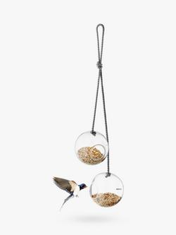 Eva Solo Glass Bird Feeder, Set of 2 - view 2, Clear