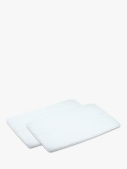 Maxi-Cosi Swift Cot Newborn Fitted Sheets, 80 x 50cm, White