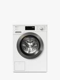 Miele WED164 Freestanding Washing Machine, 9kg Load, 1400rpm, White