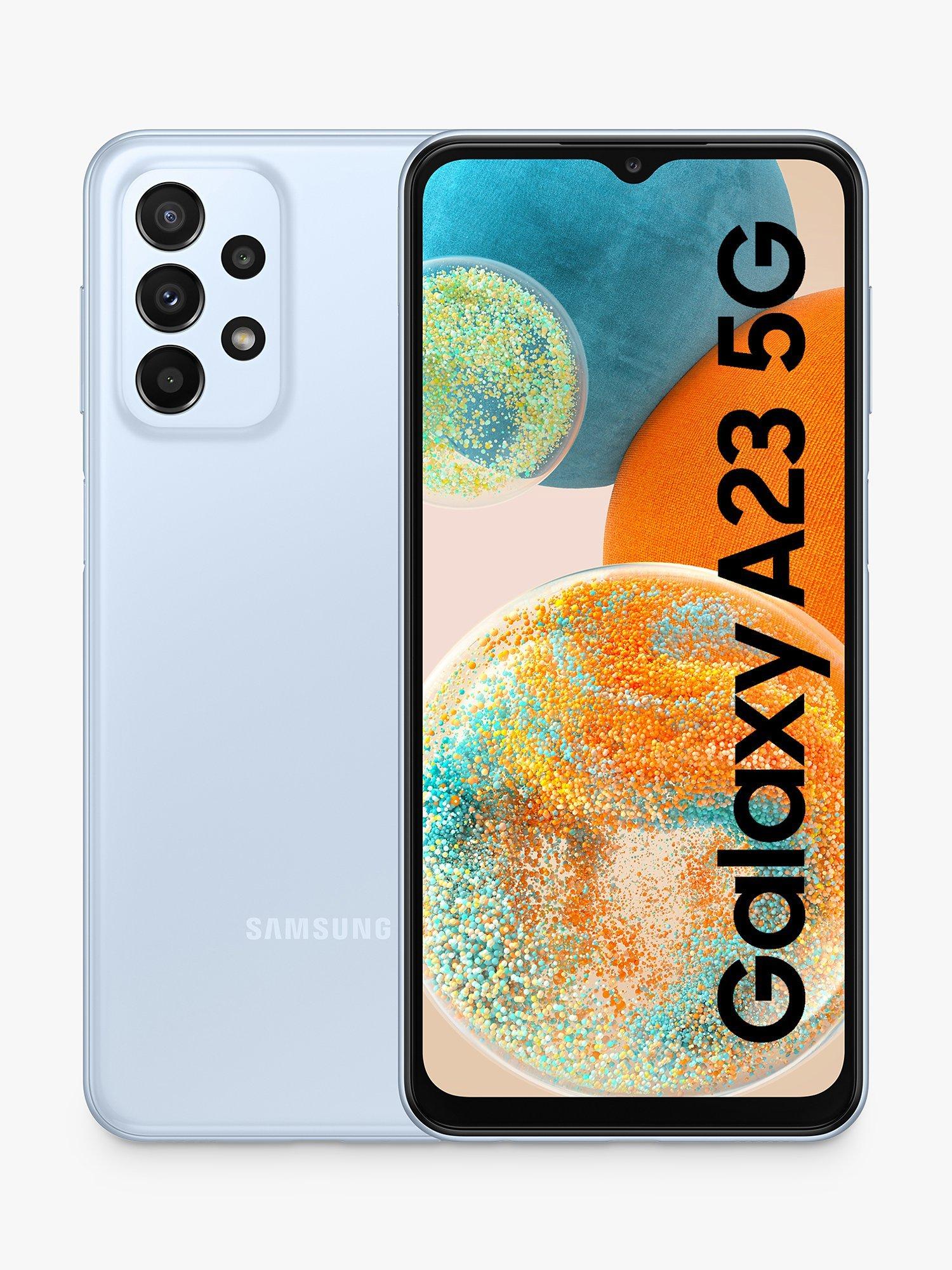 Samsung Galaxy A23 Smartphone, Android, 6.6”, 5G, SIM Free, 64GB, Blue