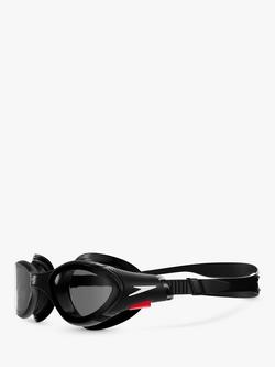 Speedo Biofuse 2.0 Swimming Goggles, Black/White/Smoke
