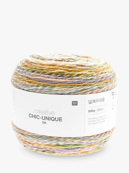 Rico Design Creative Chic Unique Yarn, 200g, Forest