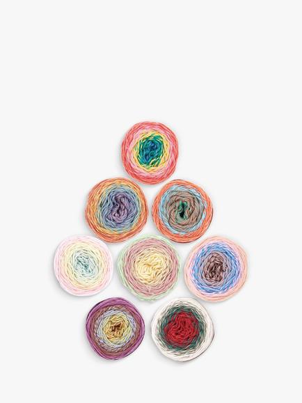 Rico Design Spin Spin DK Crochet Yarn, 8 x 50g - view 2, Multi
