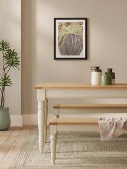 John Lewis Foxmoor 6-8 Seater Extending Dining Table, FSC-Certified (Acacia Wood) - view 2, Natural Cream