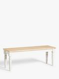 John Lewis Foxmoor 2 Seater Dining Bench, FSC-Certified