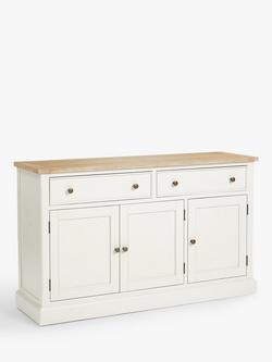 John Lewis Foxmoor Sideboard, FSC-Certified, Oak/Natural, Oak & Cream