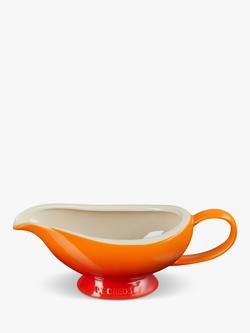 Le Creuset Stoneware Gravy Boat, 460ml - view 2, Volcanic
