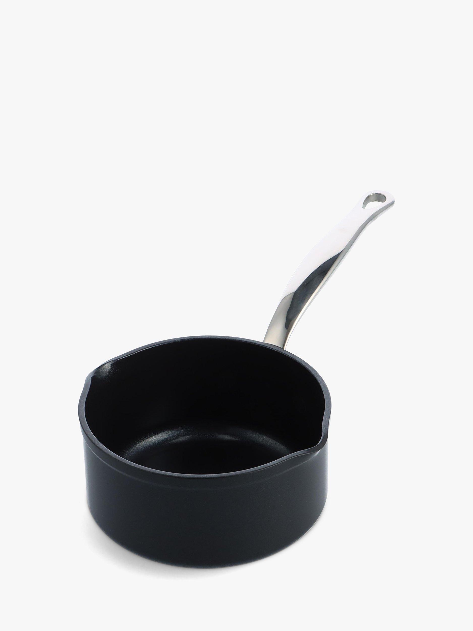 GreenPan Barcelona Pro Hard Anodised Ceramic Non-Stick Milk Pan, 16cm
