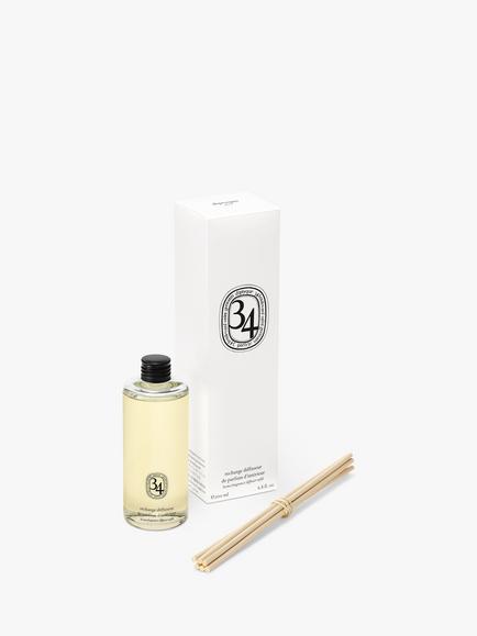 Diptyque 34 Boulevard Saint Germain Refillable Reed Diffuser Refill, 200ml, 