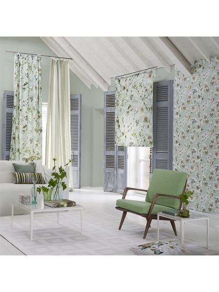 Designers Guild Fleur D'Assam Furnishing Fabric - view 2, Platinum