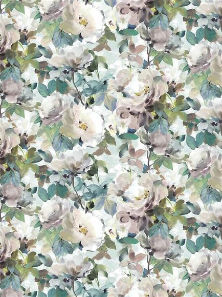 Designers Gulid Thelmas Garden Furnishing Fabric, Celadon