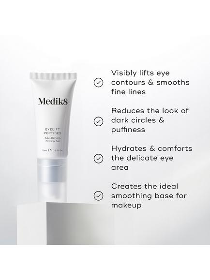 Medik8 Eyelift Peptides Age-Defying Firming Gel, 15ml - view 2, 