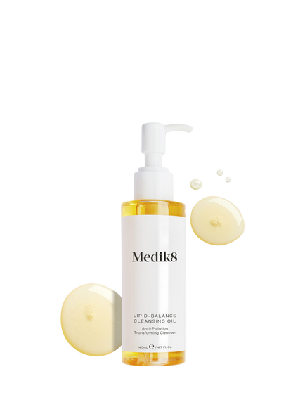 Medik8 Lipid-Balance Cleansing Oil Anti-Pollution Transforming Cleanser, 140ml, 