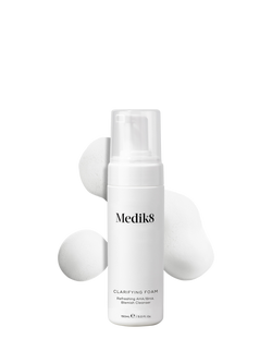 Medik8 Clarifying Foam Refreshing AHA/BHA Blemish Cleanser, 150ml, 