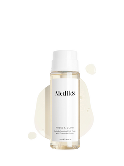 Medik8 Press & Glow Daily Exfoliating PHA Tonic with Enzyme Activator, 200ml, 