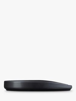 Le Creuset Oval Stoneware Spoon Rest - view 2, Satin Black