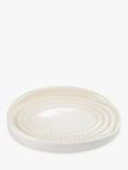 Le Creuset Oval Stoneware Spoon Rest, Meringue