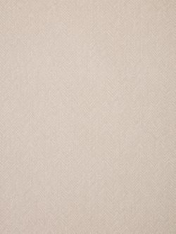 John Lewis Herringbone Vinyl Wallpaper, Putty