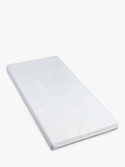 John Lewis Basic Fibre Cot Mattress, 120 x 60cm, White
