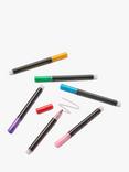 Tinc Glitter Edge Pens, Multi, Pack of 6