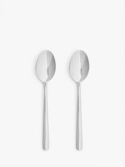 John Lewis ANYDAY Orbit Stainless Steel Table Spoons, Set of 2, Silver