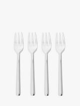 John Lewis ANYDAY Orbit Stainless Steel Pastry Forks, Set of 4