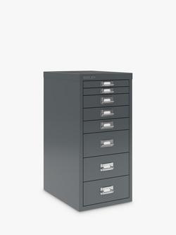 Bisley MultiDrawer 8 Drawer A4 Filing Cabinet - view 2, Grey